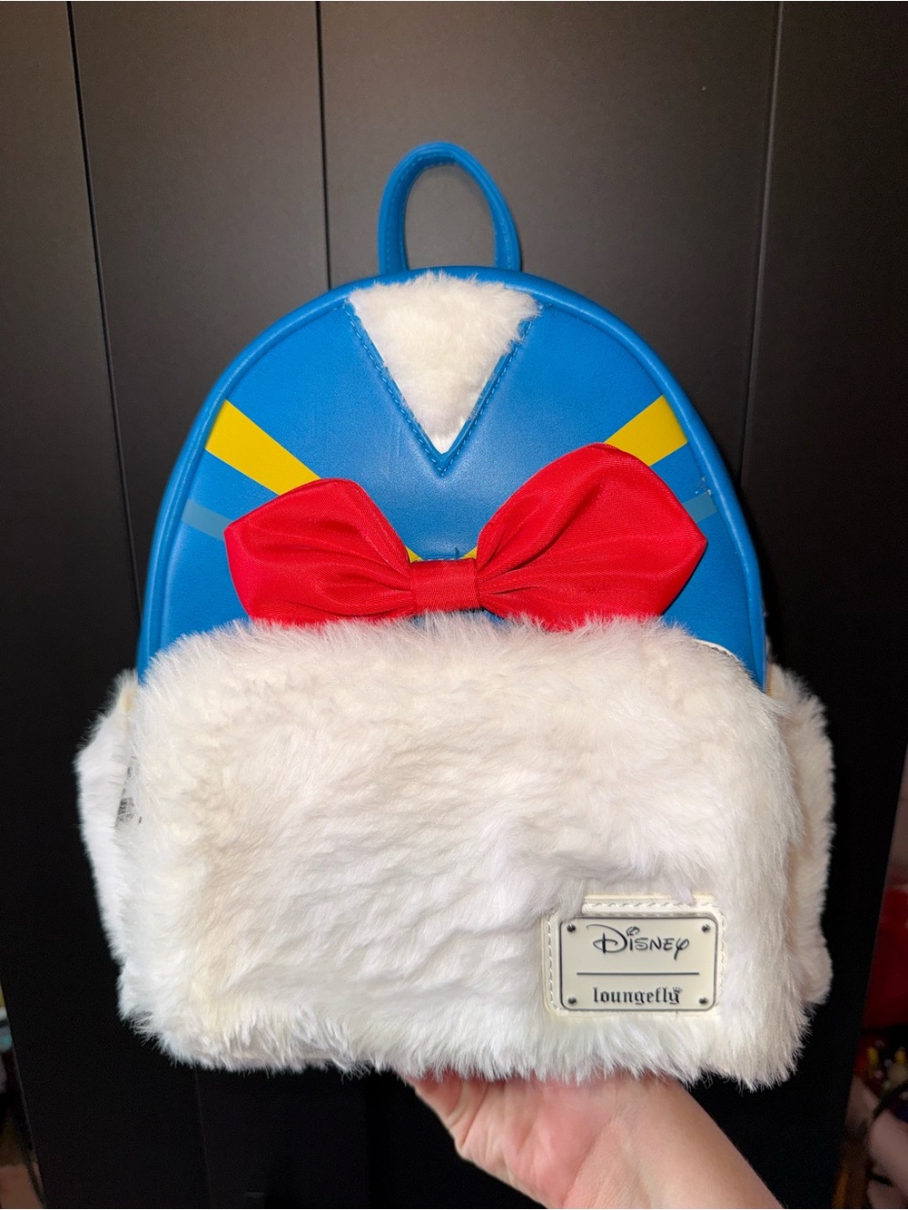Disney Loungefly Backpack - Donald Duck Figural Fluffy